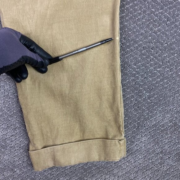 Vtg Polo Ralph Lauren Corduroy Pants Pleated Cuffed Mens 38 x 32 Fits 36x31.5 - Picture 7 of 14